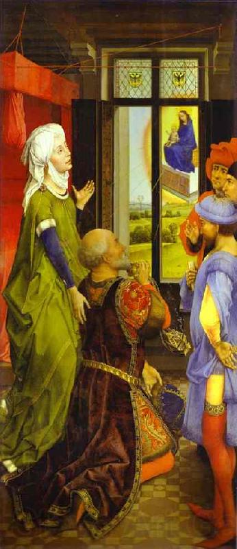 Rogier van der Weyden Middelburg Altarpiece Germany oil painting art